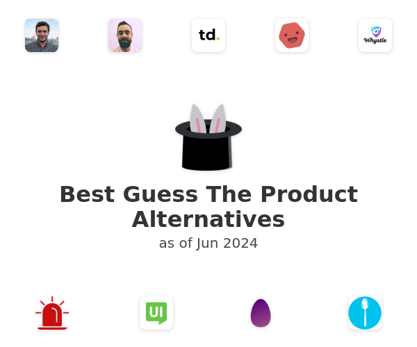 Best Guess The Product Alternatives
