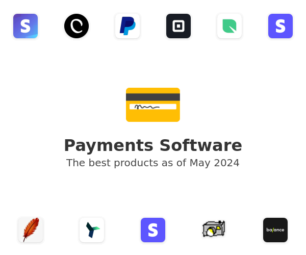 The best Payments products