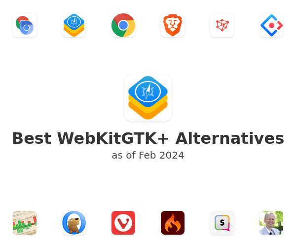 Best WebKitGTK+ Alternatives