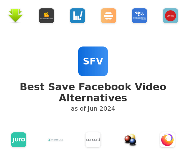 Best Save Facebook Video Alternatives