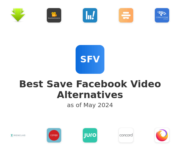 Best Save Facebook Video Alternatives
