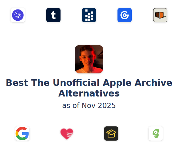Best The Unofficial Apple Archive Alternatives