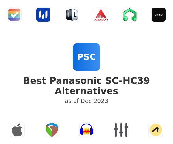 Best Panasonic SC-HC39 Alternatives