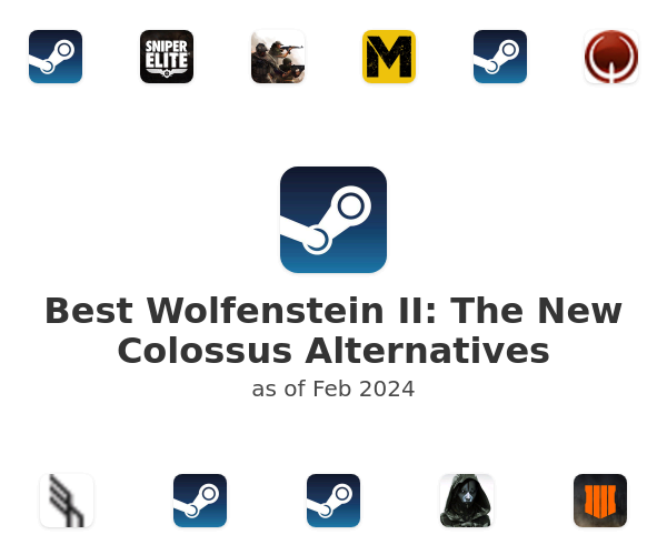 Best Wolfenstein II: The New Colossus Alternatives