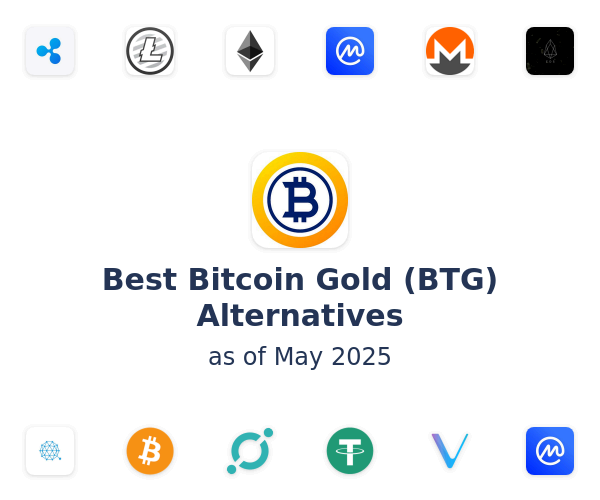 Best Bitcoin Gold (BTG) Alternatives