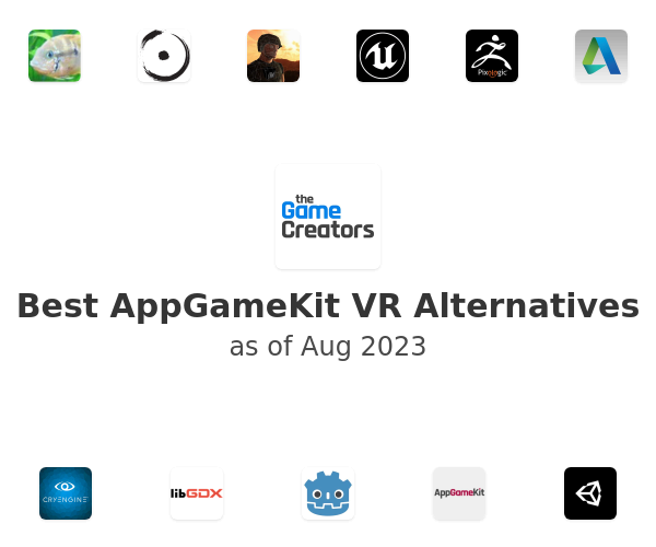 Best AppGameKit VR Alternatives