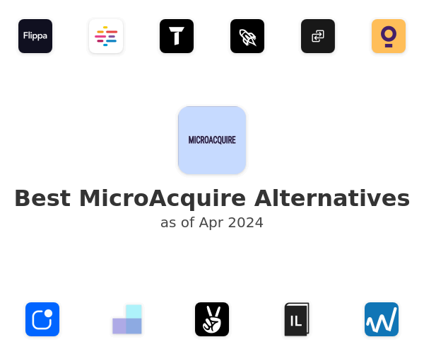 Best MicroAcquire Alternatives