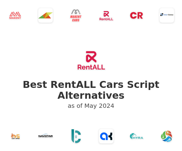 Best RentALL Cars Script Alternatives