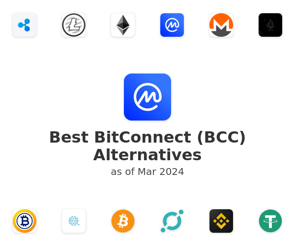 Best BitConnect (BCC) Alternatives