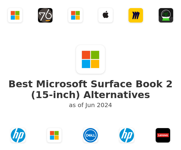 Best Microsoft Surface Book 2 (15-inch) Alternatives