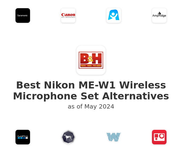 Best Nikon ME-W1 Wireless Microphone Set Alternatives