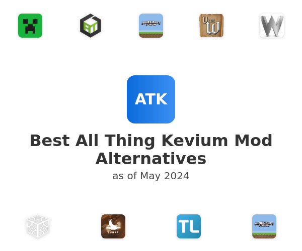 Best All Thing Kevium Mod Alternatives