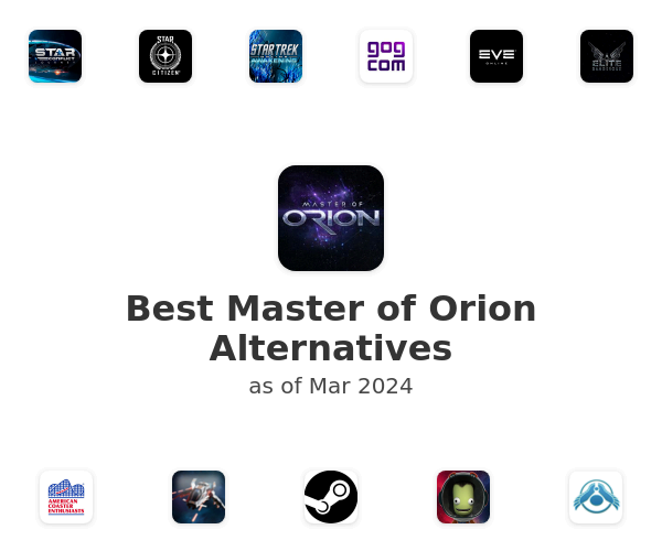 Best Master of Orion Alternatives