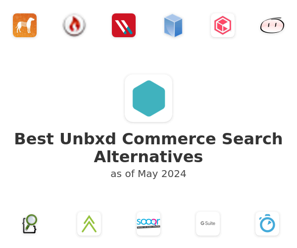 Best Unbxd Commerce Search Alternatives