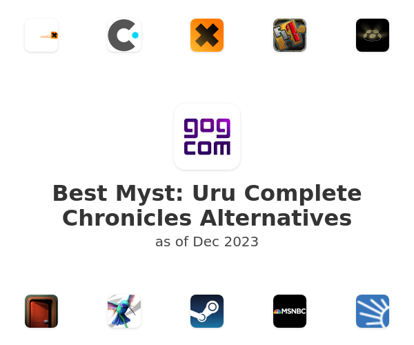 Best Myst: Uru Complete Chronicles Alternatives
