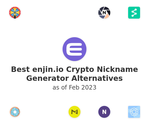 Best enjin.io Crypto Nickname Generator Alternatives