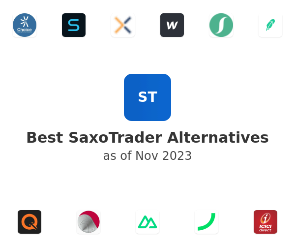 Best SaxoTrader Alternatives