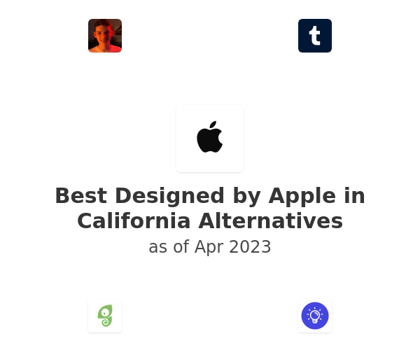 Best Designed by Apple in California Alternatives