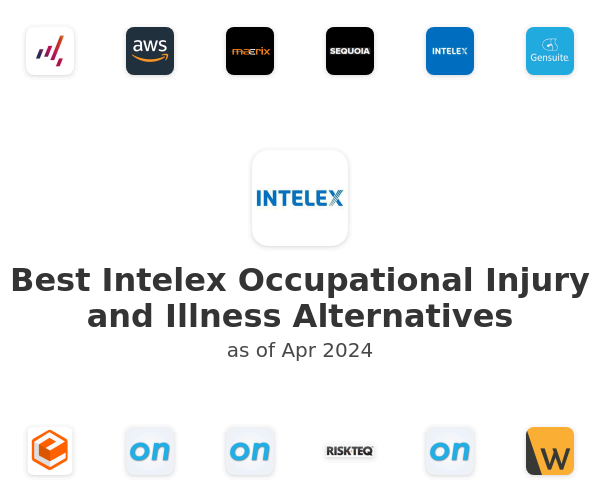 Best Intelex Occupational Injury and Illness Alternatives