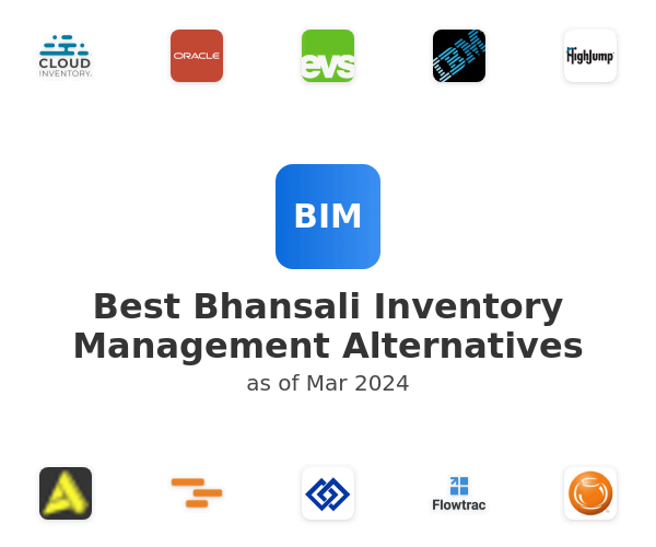 Best Bhansali Inventory Management Alternatives