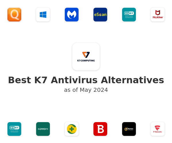 Best K7 Antivirus Alternatives
