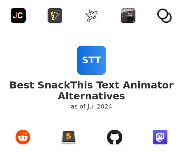 Best SnackThis Text Animator Alternatives