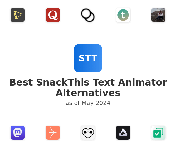 Best SnackThis Text Animator Alternatives