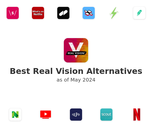 Best Real Vision Alternatives