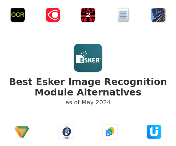 Best Esker Image Recognition Module Alternatives