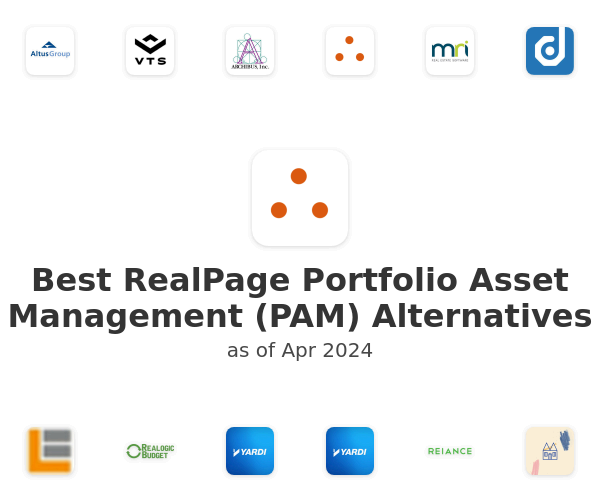 Best RealPage Portfolio Asset Management (PAM) Alternatives