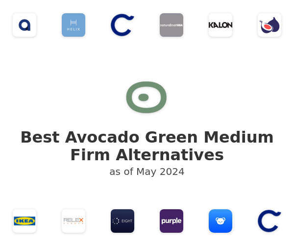 Best Avocado Green Medium Firm Alternatives