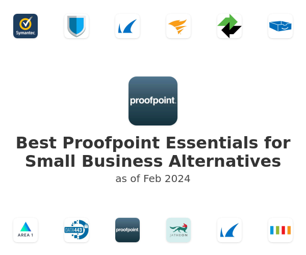 Best Proofpoint Essentials for Small Business Alternatives