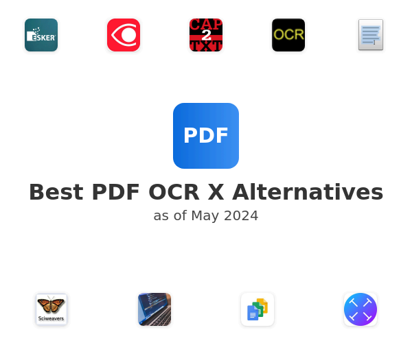 Best PDF OCR X Alternatives