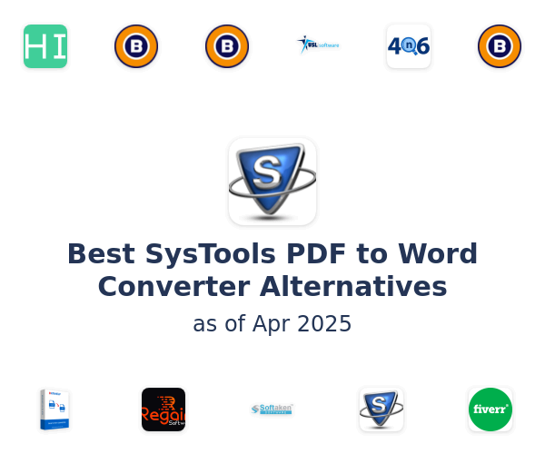 Best SysTools PDF to Word Converter Alternatives