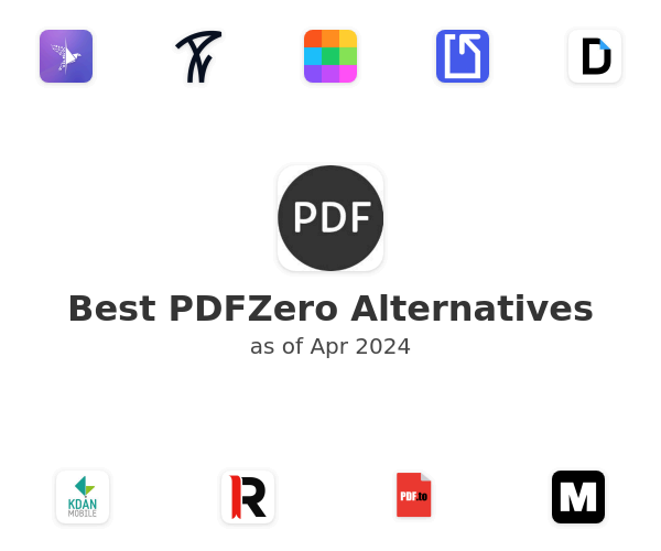 Best PDFZero Alternatives
