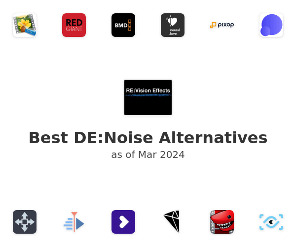 Best DE:Noise Alternatives