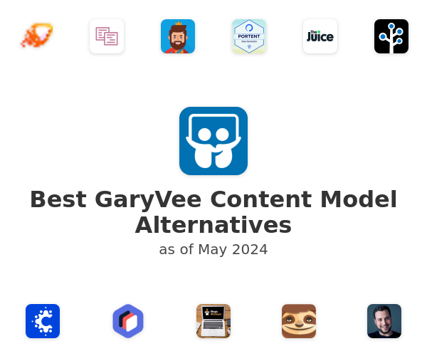 Best GaryVee Content Model Alternatives