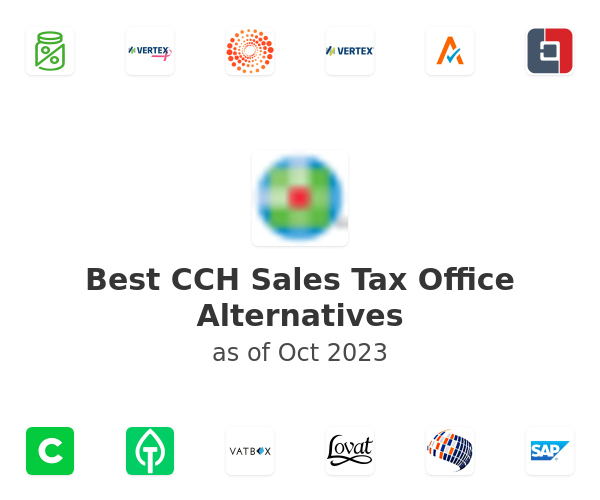 Best CCH Sales Tax Office Alternatives