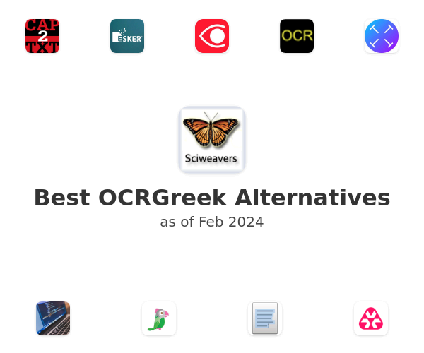Best OCRGreek Alternatives