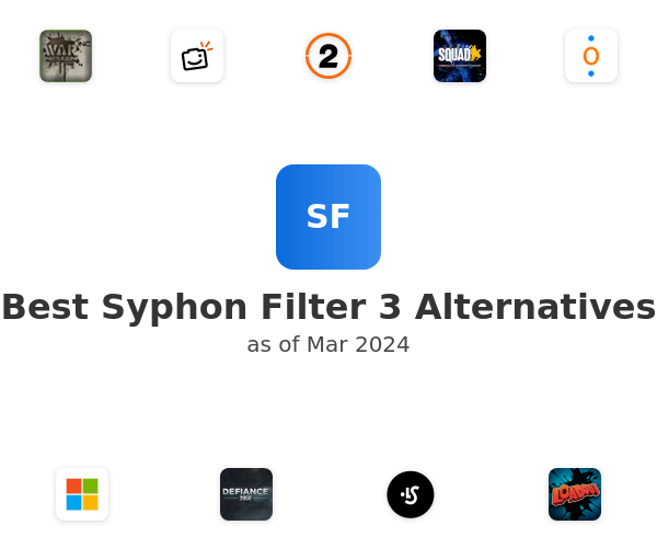 Best Syphon Filter 3 Alternatives