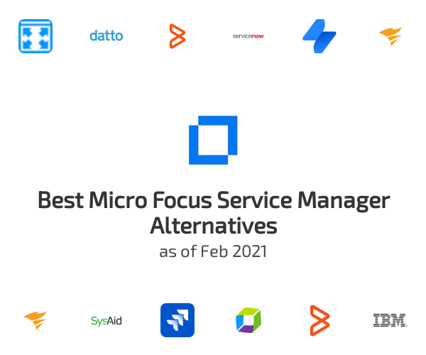 Best Micro Focus Service Manager Alternatives