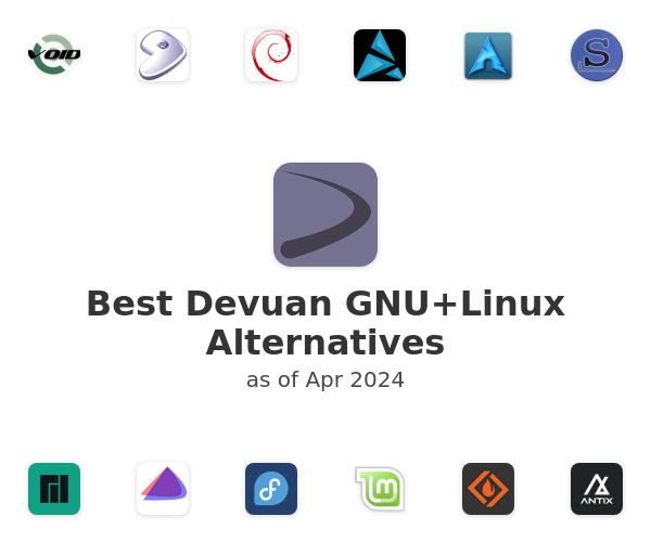 Best Devuan GNU+Linux Alternatives