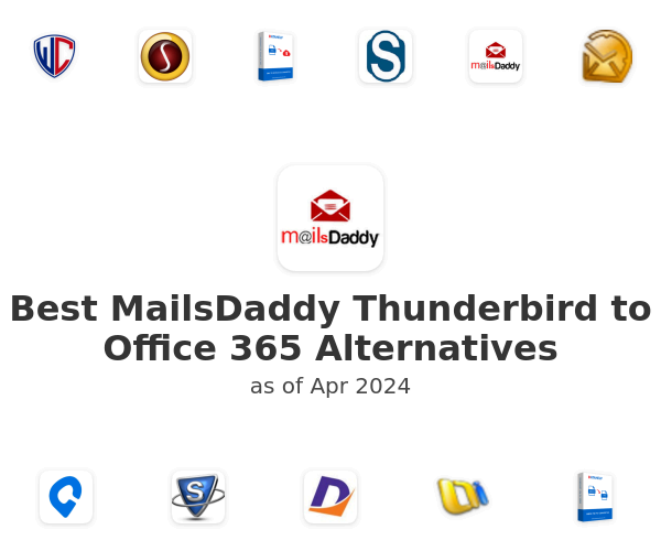 Best MailsDaddy Thunderbird to Office 365 Alternatives