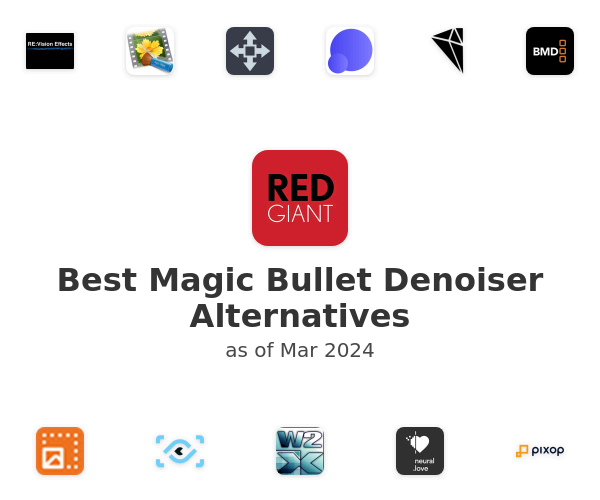 Best Magic Bullet Denoiser Alternatives
