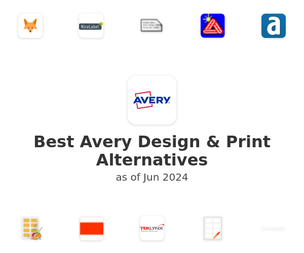 Best Avery Design & Print Alternatives