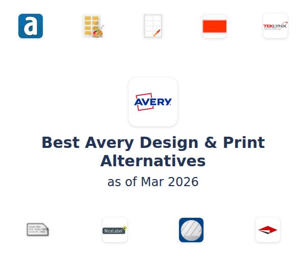 Best Avery Design & Print Alternatives