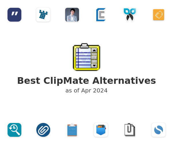 Best ClipMate Alternatives