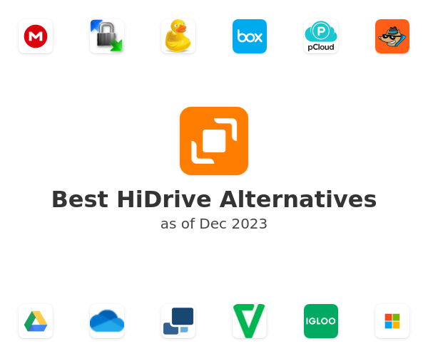 Best HiDrive Alternatives