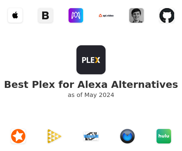 Best Plex for Alexa Alternatives