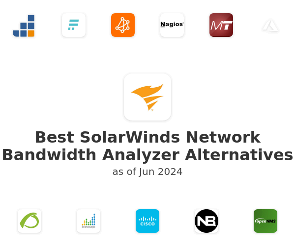 Best SolarWinds Network Bandwidth Analyzer Alternatives